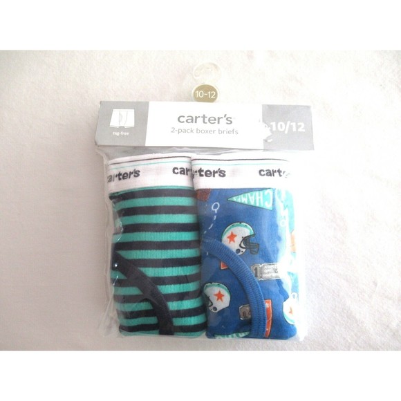 Carter's Accessories New Carters 2 Pack Boys Boxer Briefs Underwear